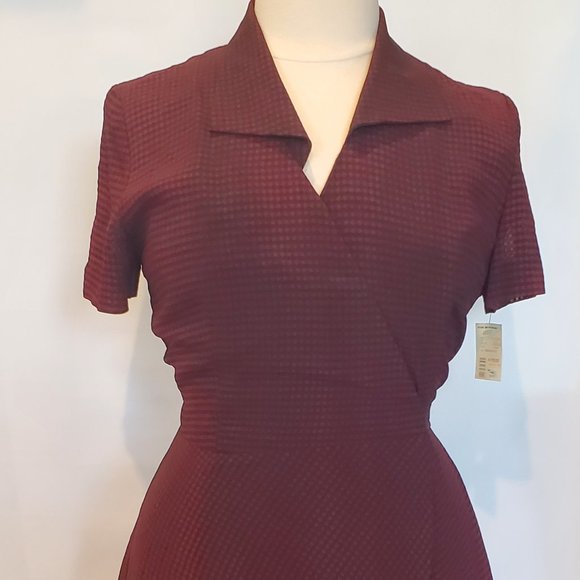 NWT Donna Ricco Wrap Dress Size 12 - Picture 1 of 7